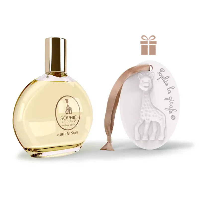 Sophie La Girafe Eau de Soin Parfumée 50ml - 0M+ = Ceramique A Parfumer Offerte - Image 2