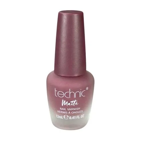 TECHNIC MATTE NAIL VARNISH - BLACK GRAPE