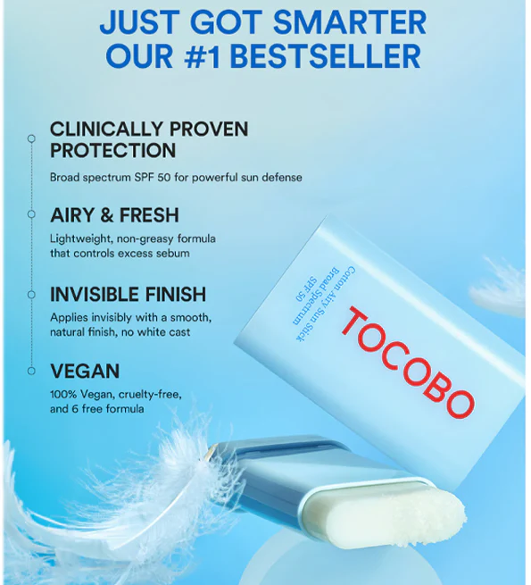 TOCOBO Cotton Soft Sun Stick SPF50 - Image 4