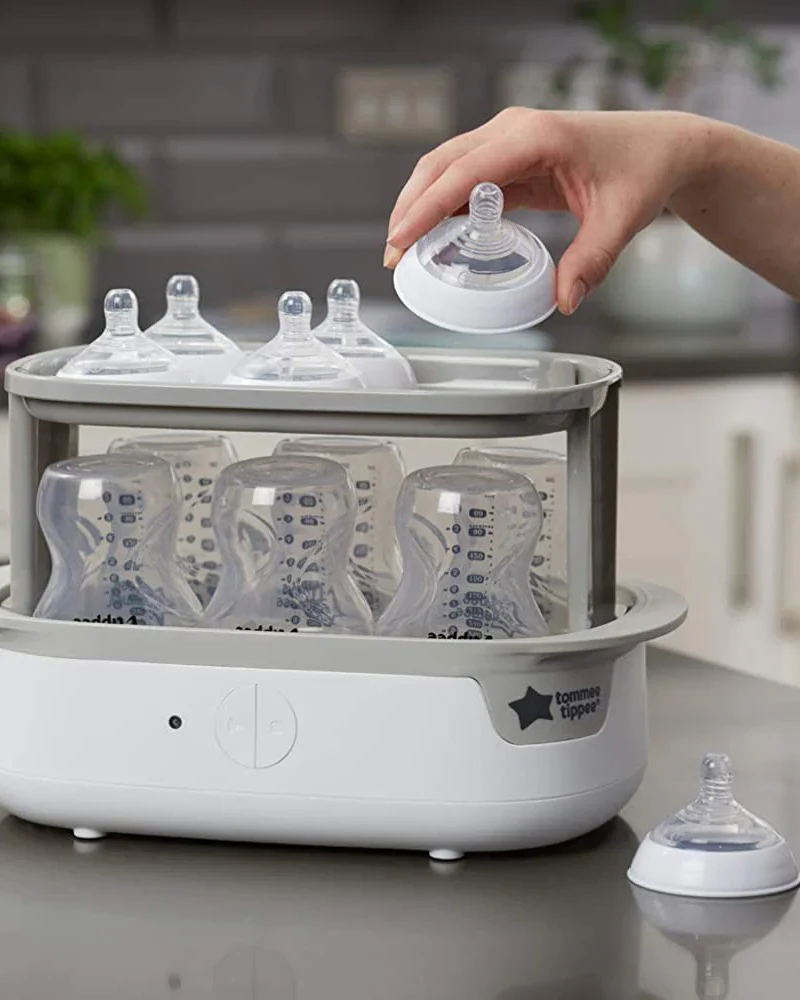 Tommee Tippee Super Steam Electric Steam Sterilizer - White - Image 3