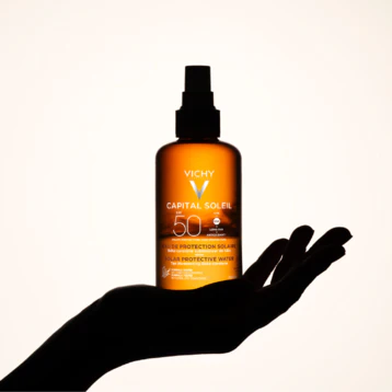 VICHY CAPITAL SOLEIL EAU DE PROTECTION SOLAIRE HÂLE SUBLIMÉ SPF30 200M - Image 3