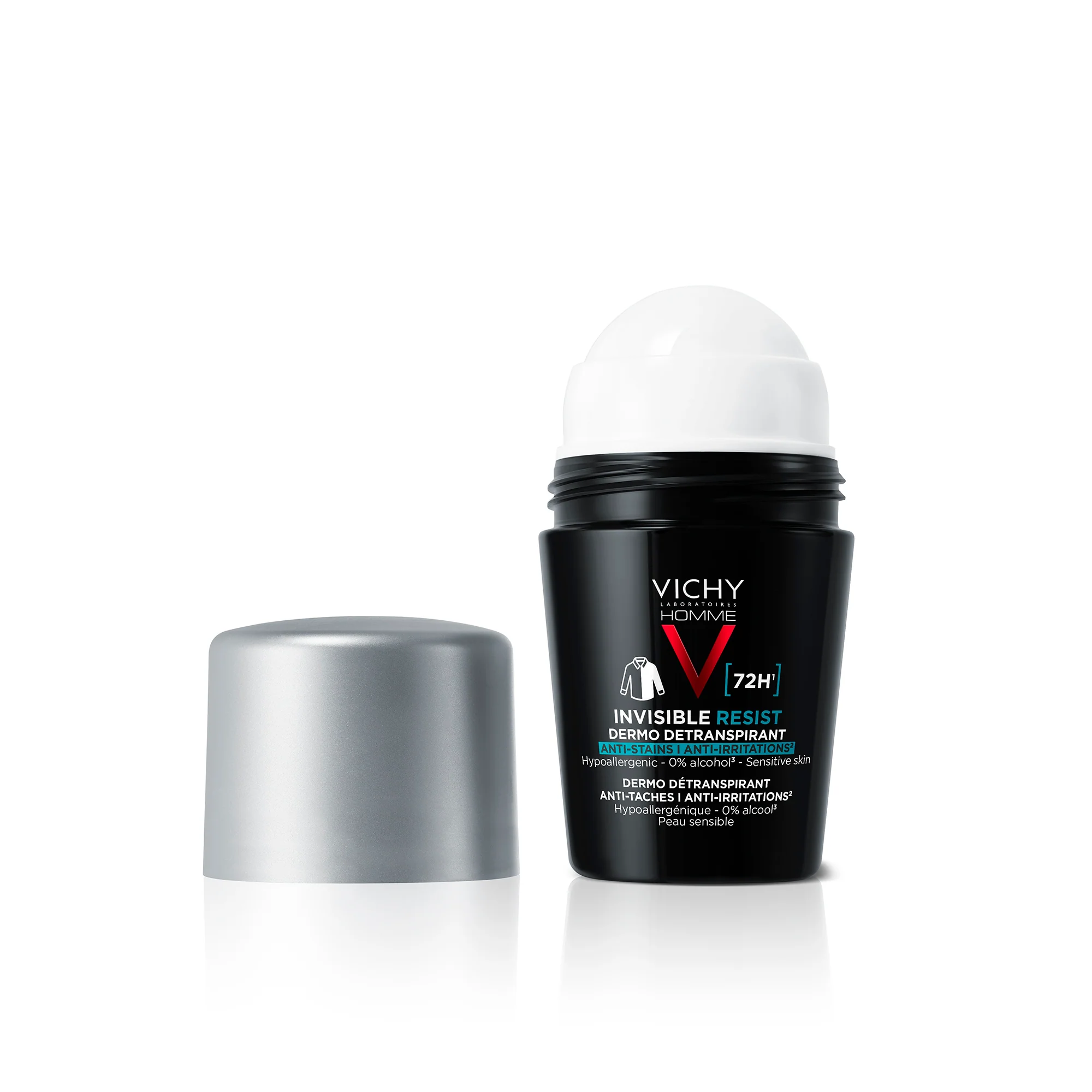 Vichy déo dermo-détranspirant invisible resist 72h anti-taches anti-irritations - Image 2