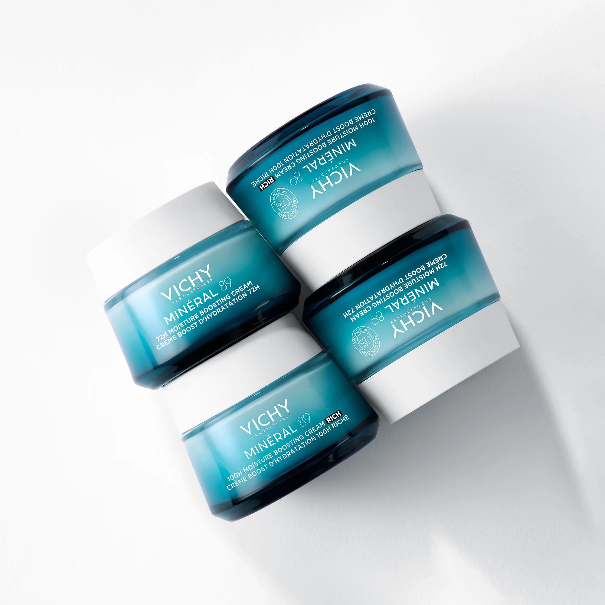VICHY MINÉRAL 89  CRÈME RICHE BOOST D’HYDRATATION 100H SANS PARFUM - Image 7