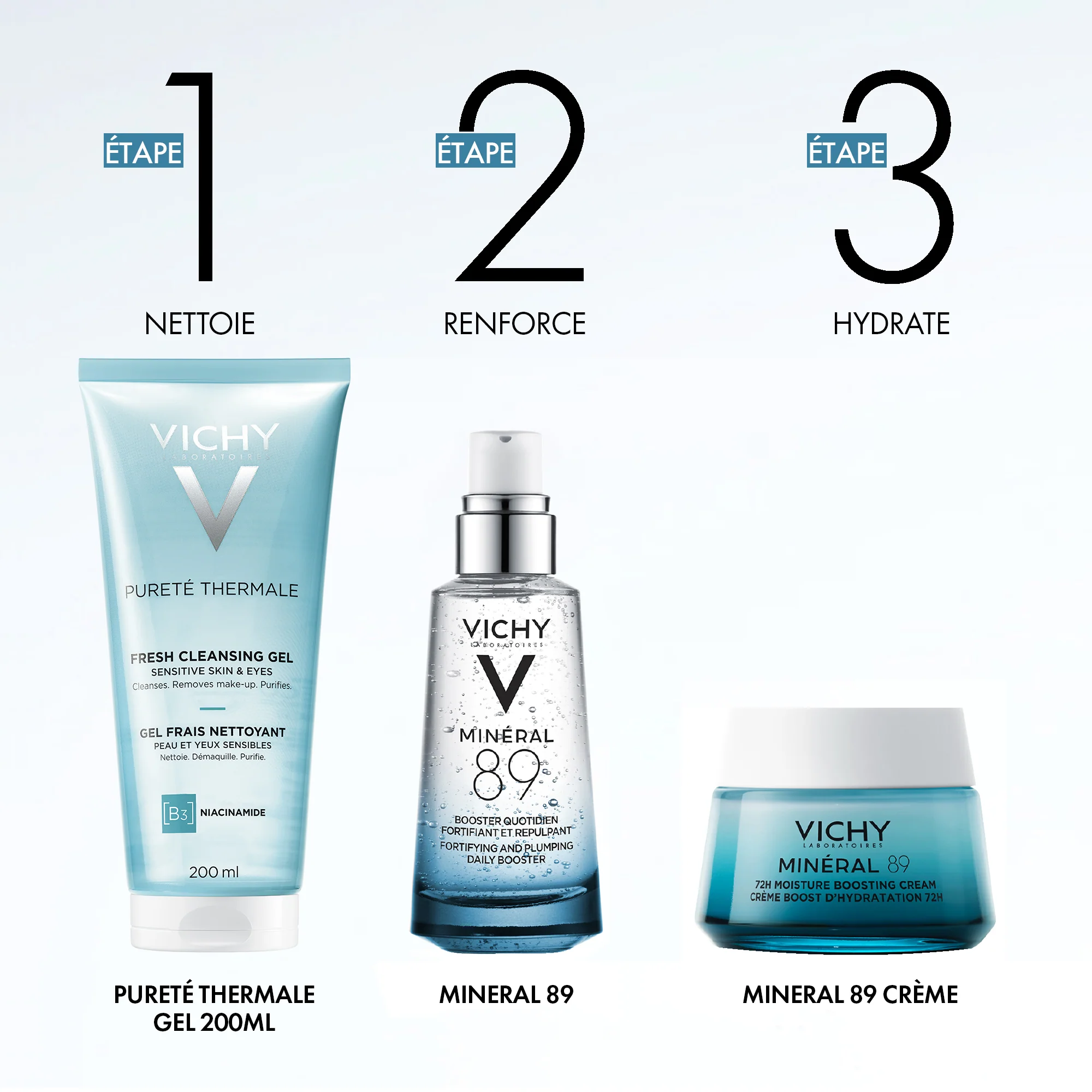 Vichy minéral 89 sérum booster hydratant fortifiant et repulpant 50 ml - Image 11