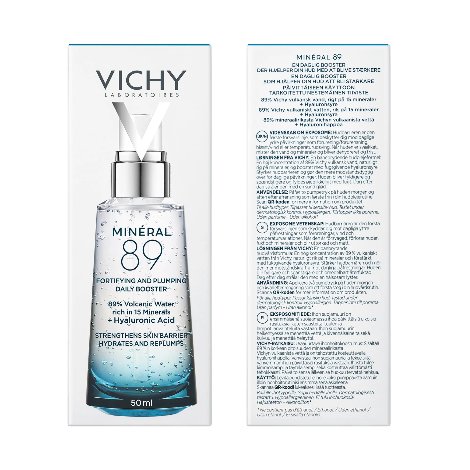 Vichy minéral 89 sérum booster hydratant fortifiant et repulpant 50 ml - Image 6