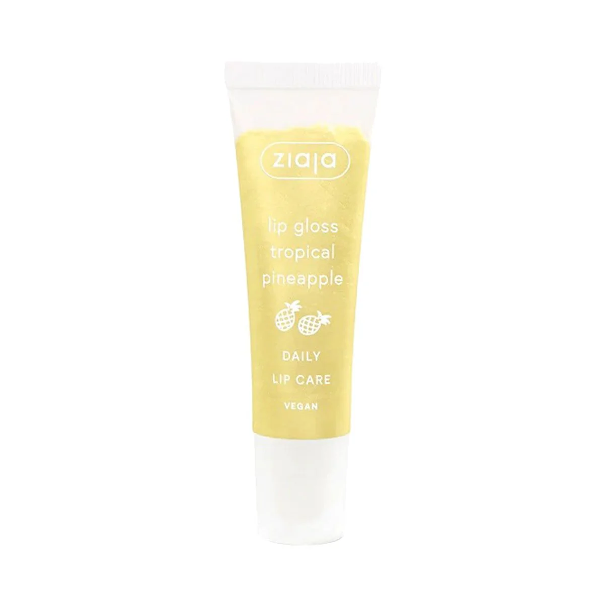 Ziaja Tropical D'Ananas Lip Gloss 12ml = Gommage À Lèvres d'ananas Offert - Image 4